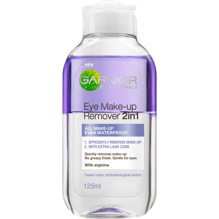 Garnier Skin Active 2in1 silmämeikinpoistoaine 125ml