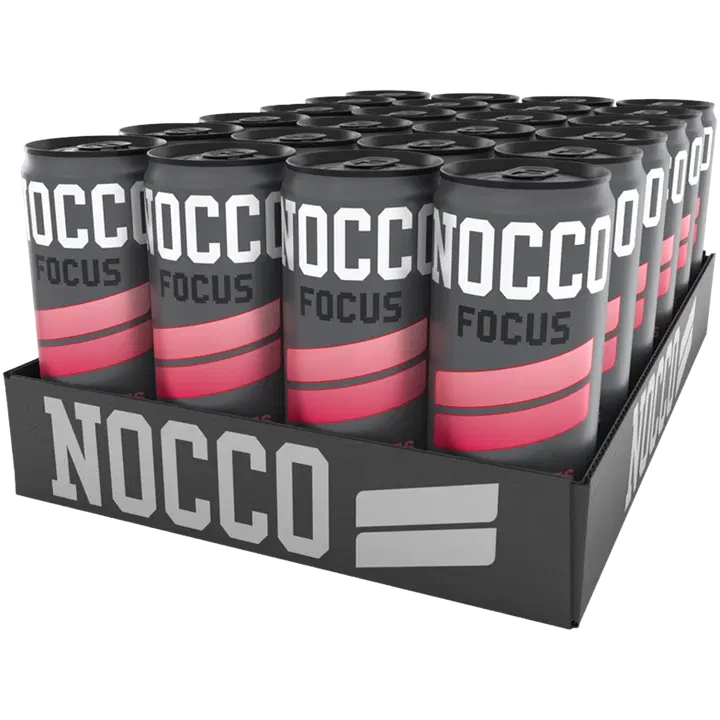 NOCCO FOCUS The Berries hiilihapotettu energiajuoma 24x330ml