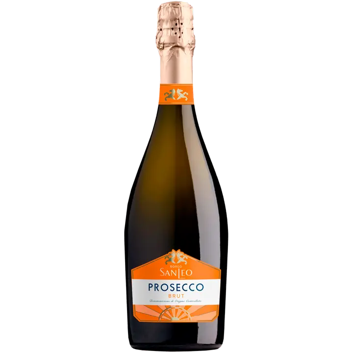Borgo San Leo Prosecco DOC Brut KPN vahuvein 10,5%vol 750 ml