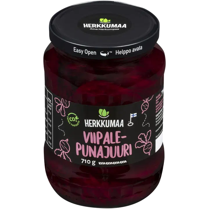 Herkkumaa Viipalepunajuuri 710/440g