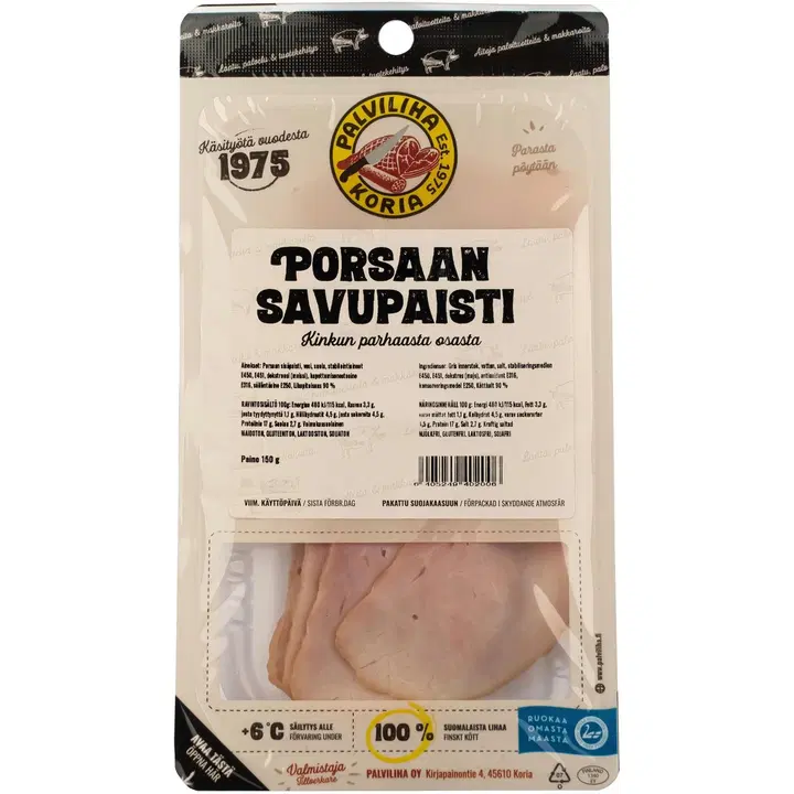 Palviliha Porsaansavupaistisiivu 150 g