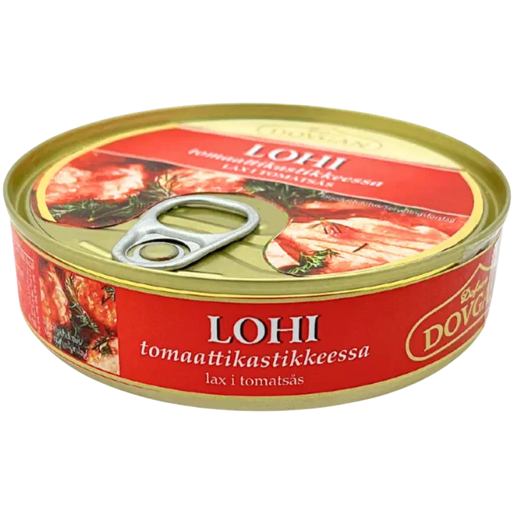 Dovgan lohi tomaattikastikkeessa 160 g