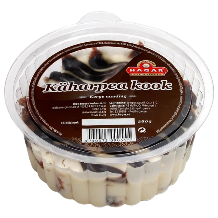 Käharpea kook, 280 g