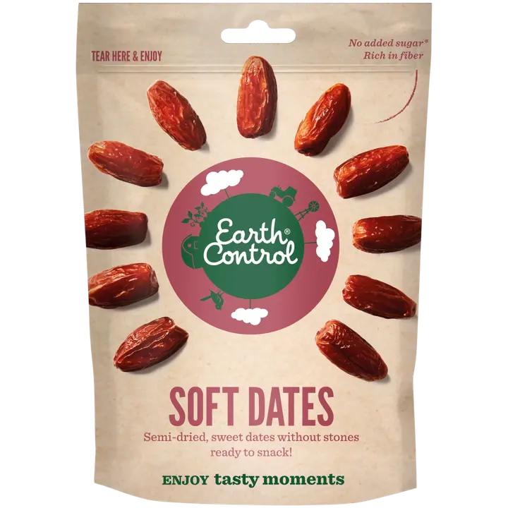 Earth Control Soft Dates 250g