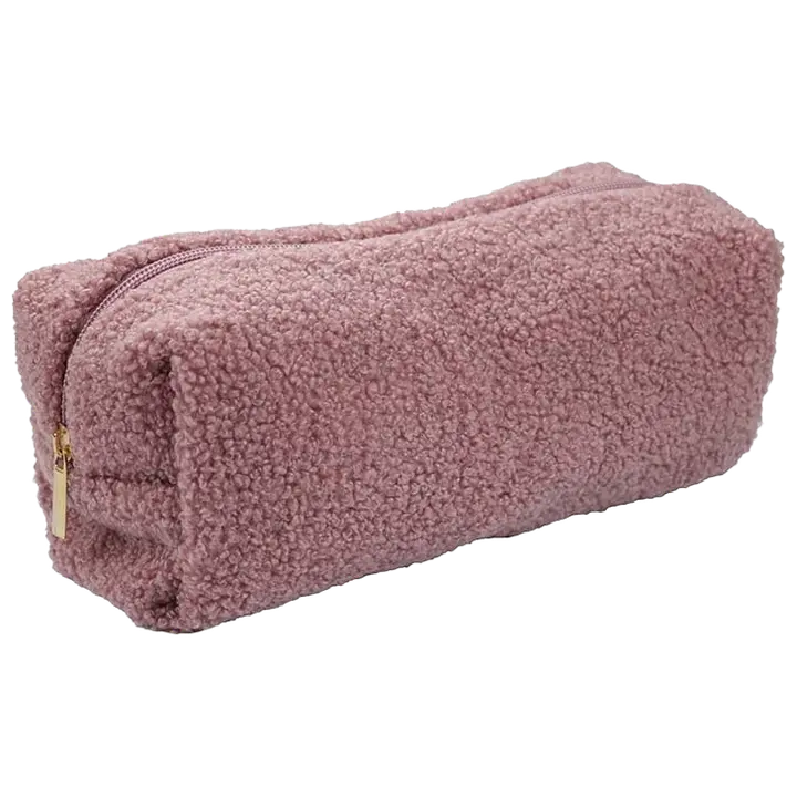 Accessories with Style Kosmelaukku teddy  roosa 18x9x6cm