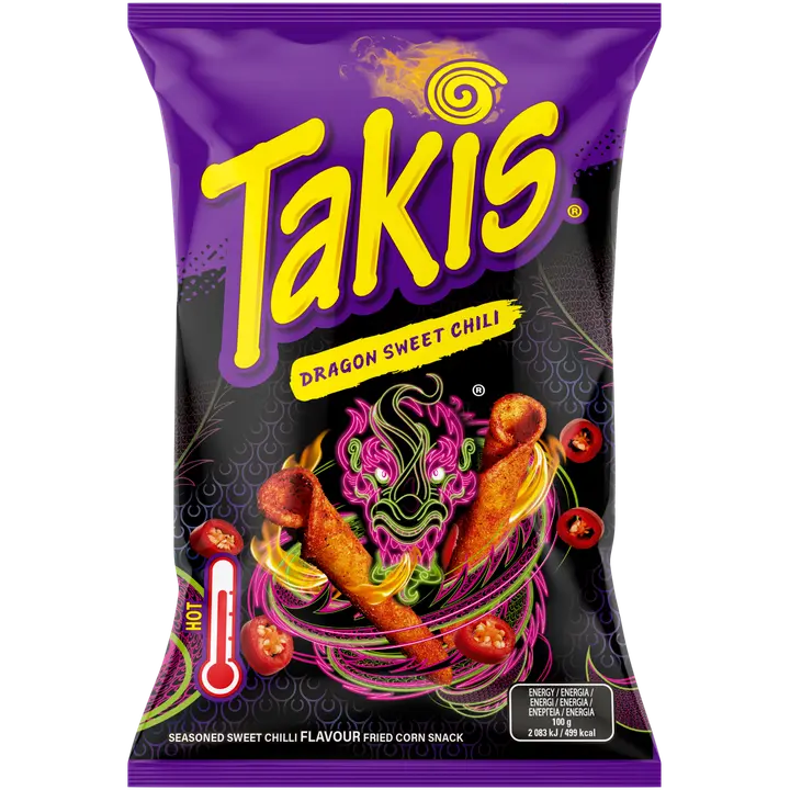 Takis Sweet Chili maissisnacks 100g