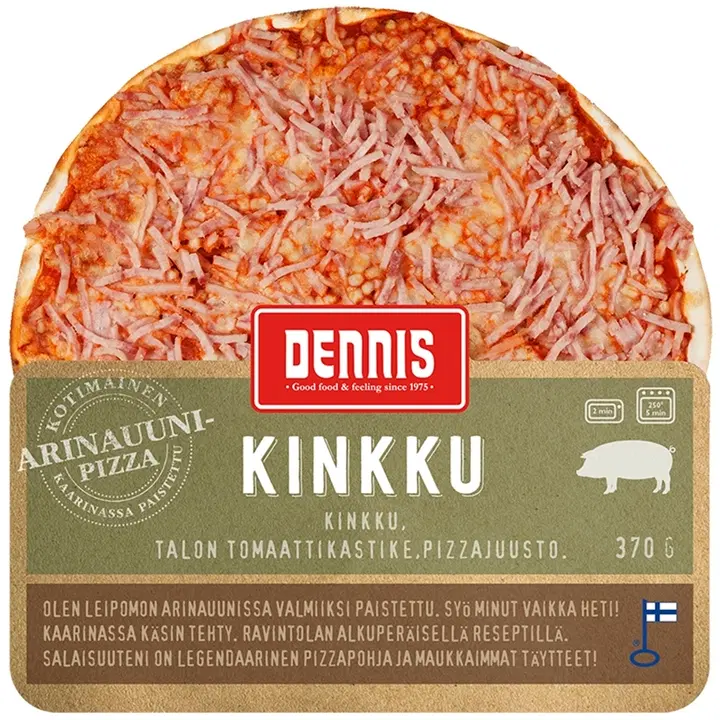 Dennis 370g kinkkupizza