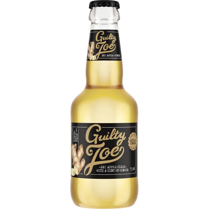 Happy Joe Guilty Joe Dry Apple with a hint of Ginger siideri 5,4% 0,275 l