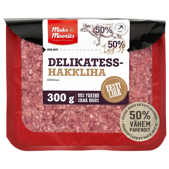 Maks ja Moorits Delikatesshakkliha 300G