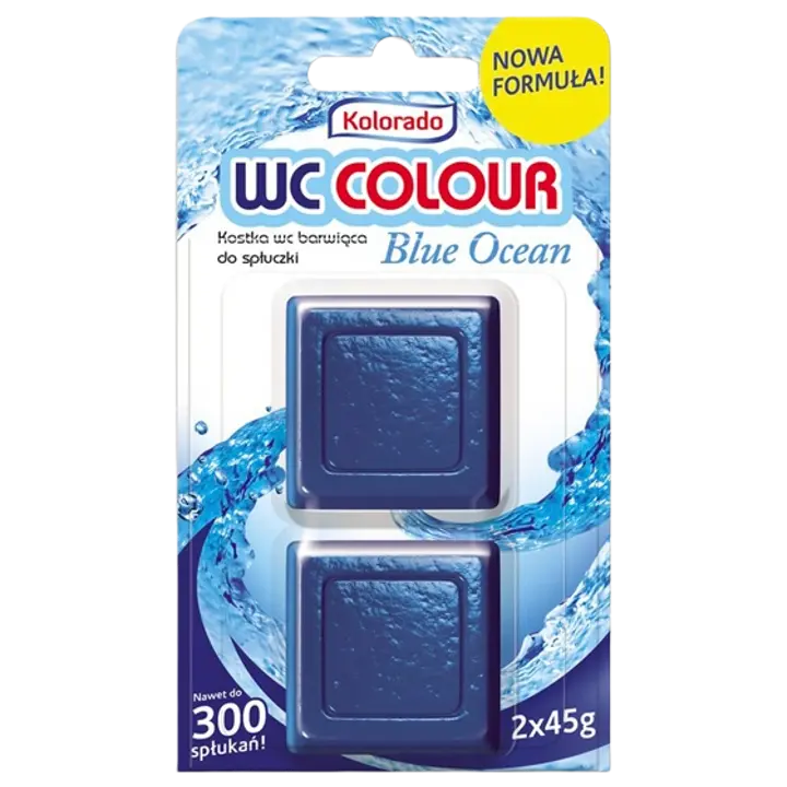 Kolorado Blue Ocean WC-loputuskasti värskendaja 2 x 45 g