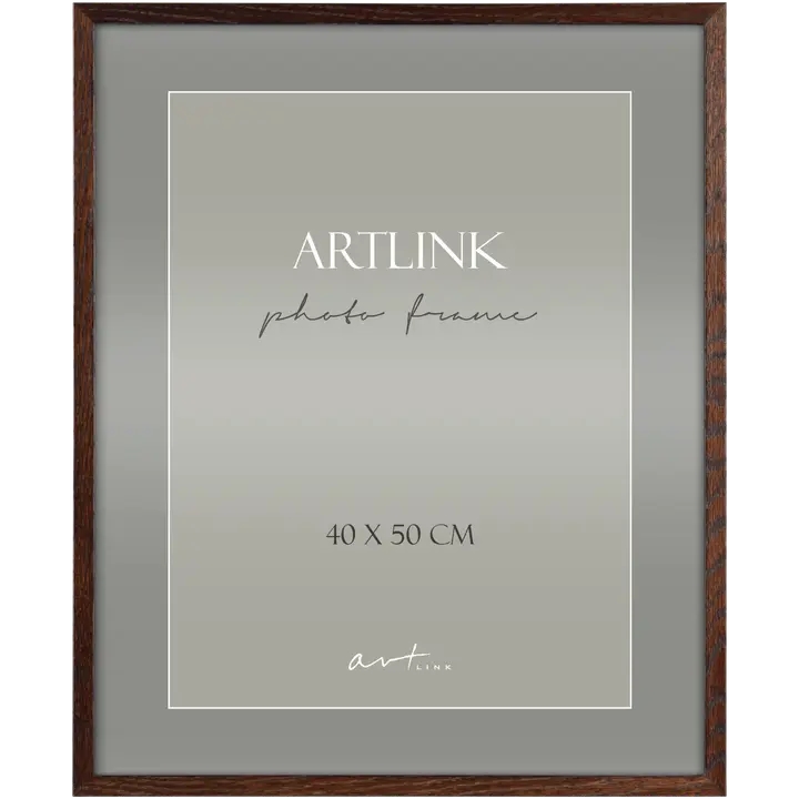 Kuvakehys tumma tammi 40x50cm