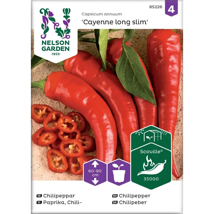 85226 paprika cayenne long slim