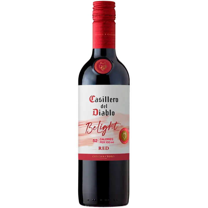Casillero del Diablo Belight Red, 8 %, 0,375 l punaviini lasipullo
