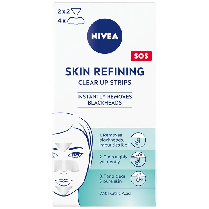 Nivea nina ja näo puhastusplaastrid 6tk