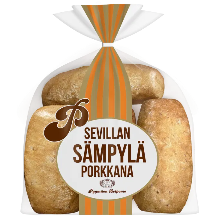 Pyymäen Leipomo Sevillan sämpylä - Porkkana 4 kpl 350 g