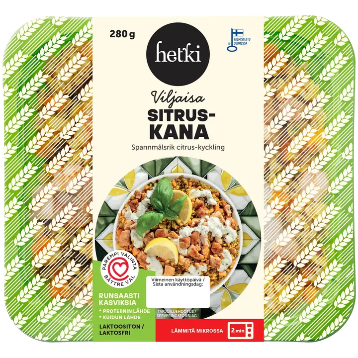 Fresh Hetki Viljaisa Sitrus-kana 280g