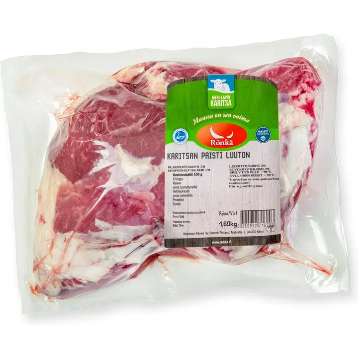 Rönkä Meri-Lapin Karitsan paisti luuton pakaste