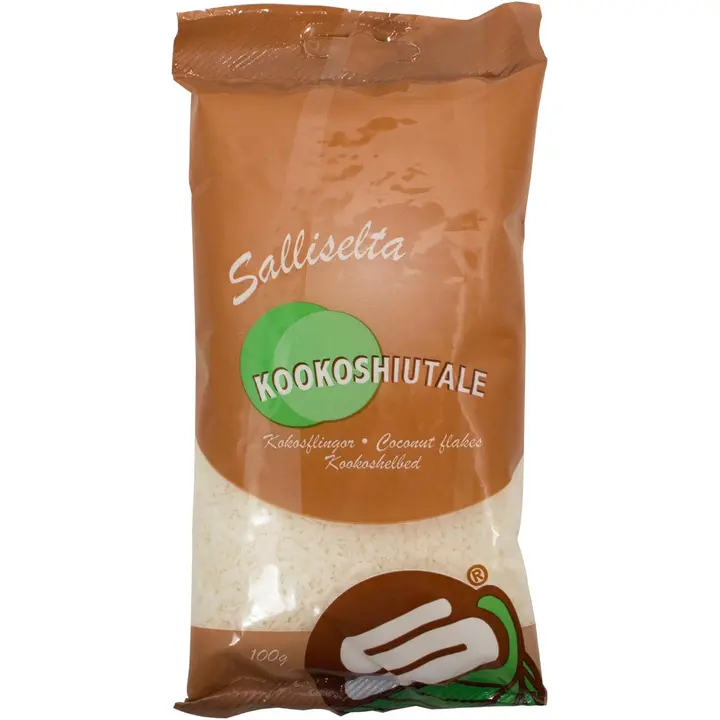 Salliselta Kookoshiutale 100g