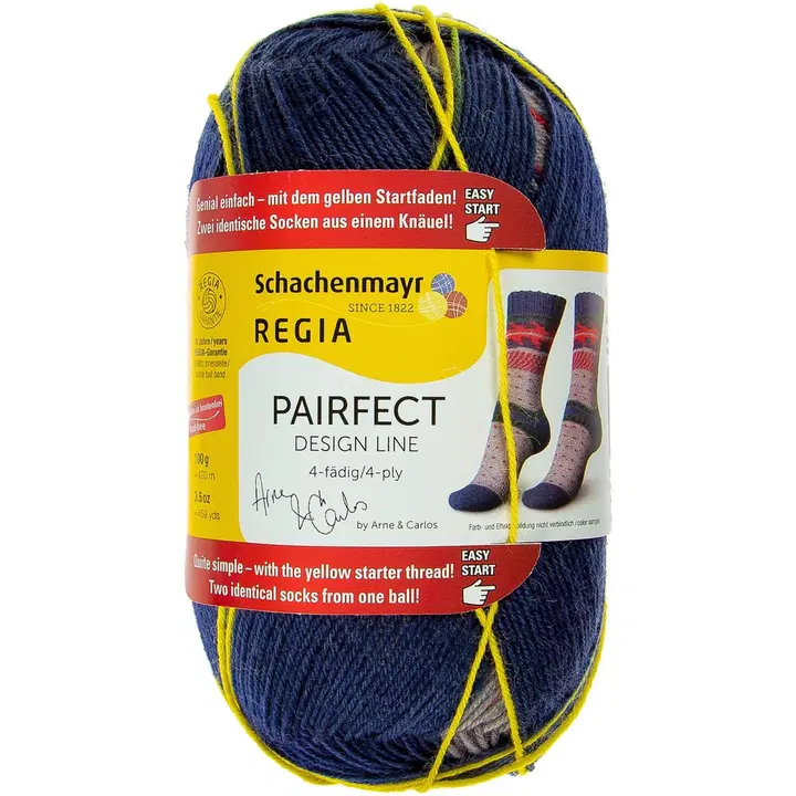 Regia sukkalanka Arne & Carlos Pairfect 100g jolster