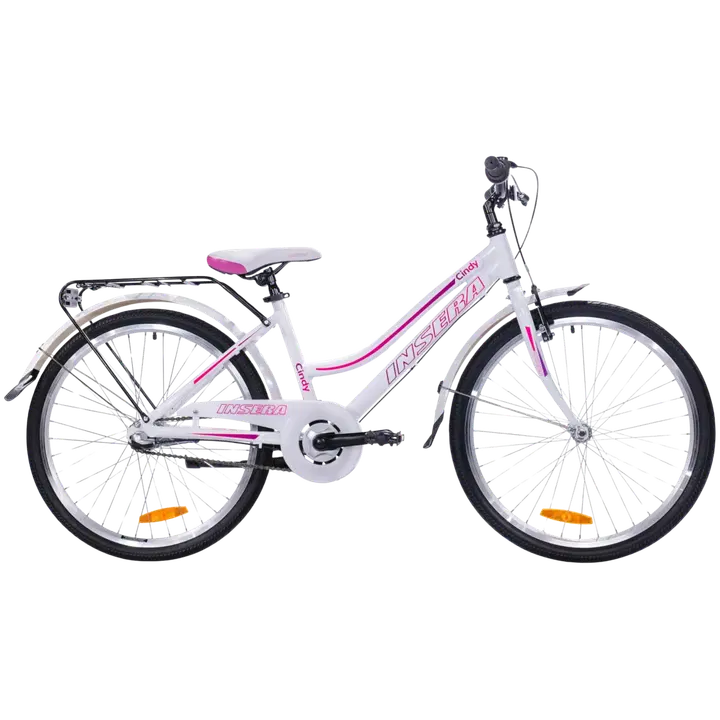 Laste jalgratas Insera Cindy 24 3-käiku valge