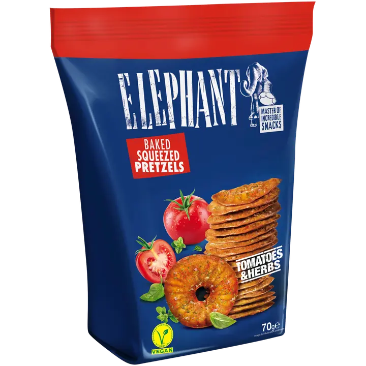 Elephant rõngikud tomati-ürdimaitselised 70g