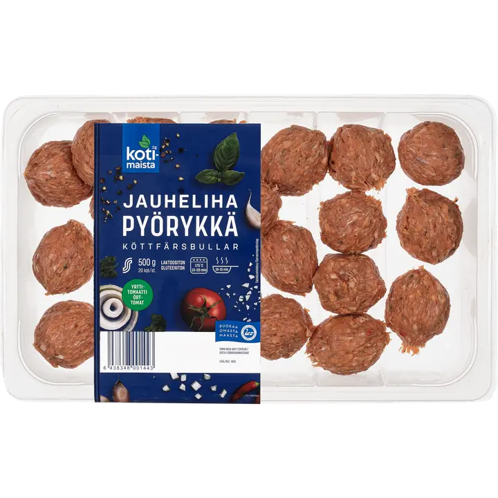 Kotimaista jauhelihapyörykkä 500g
