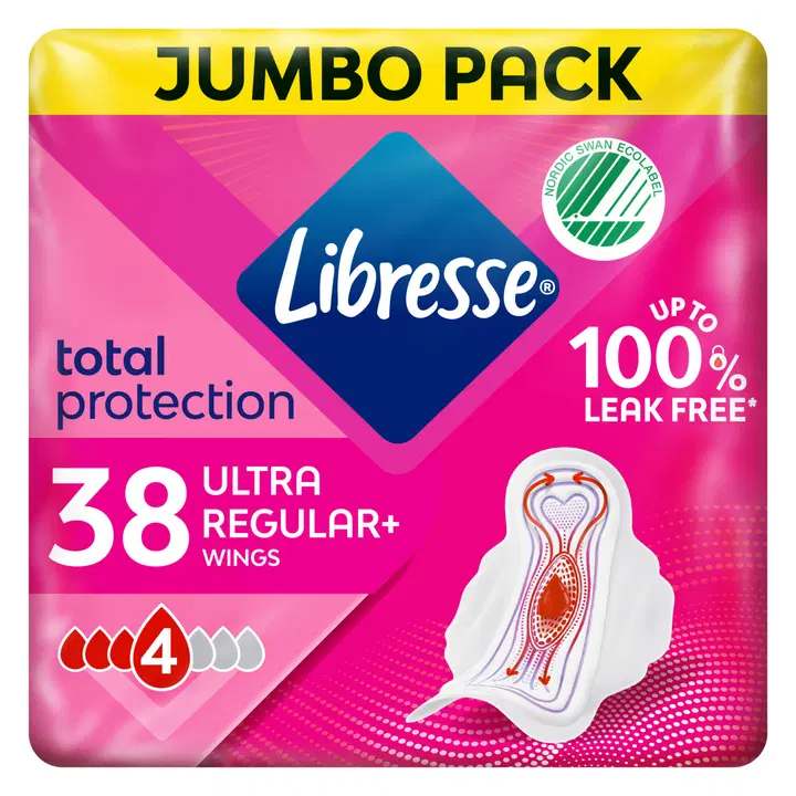 LIBRESSE Ultra+ wings 38st Jumbo