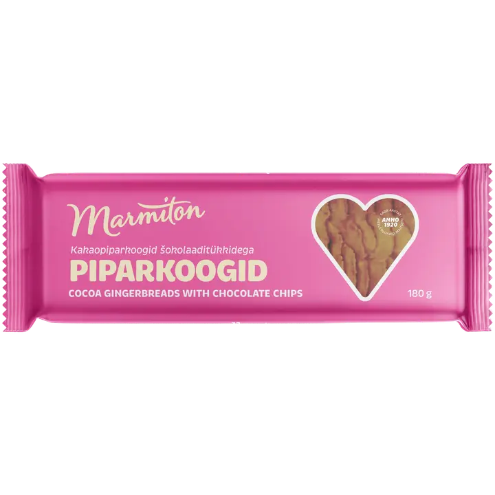 Kakaopiparkook šokolaaditükkidega 180g