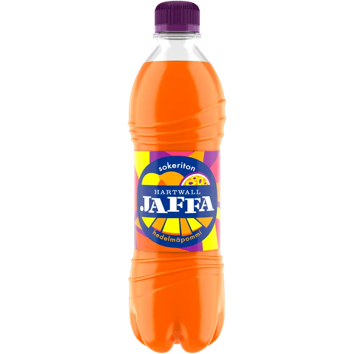 Hartwall Jaffa Hedelmäpommi Sokeriton virvoitusjuoma 0,5 l