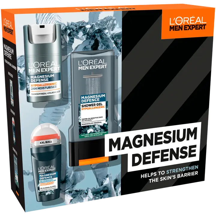 Kinkekomplekt Loreal Magnesium Defence meeste