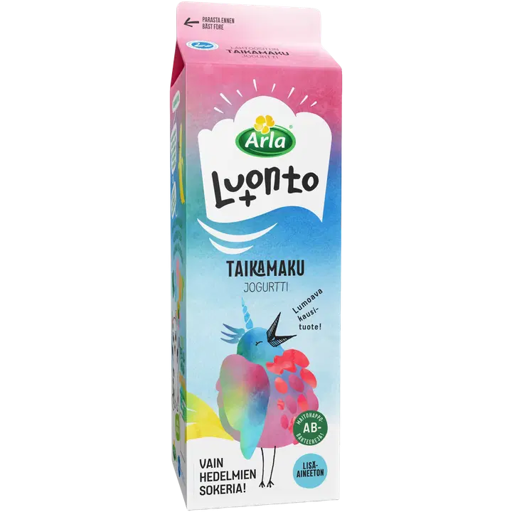 Arla Luonto+ Taikamaku AB-jogurtti laktoositon 1 kg