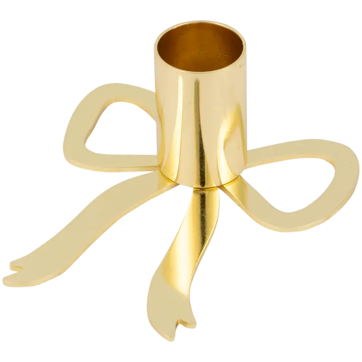 House kynttilänjalka Rusetti kullanvärinen