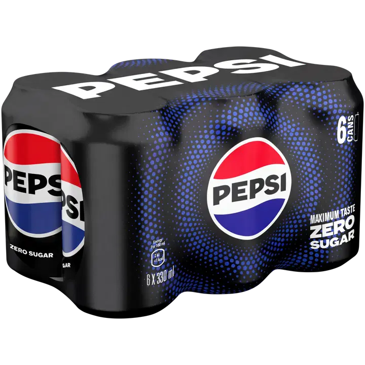 Pepsi Zero karastusjook 6x330 ml