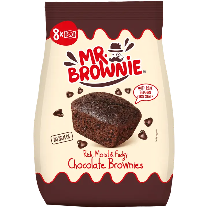 Mr. Brownie Chocolate Brownies 200g