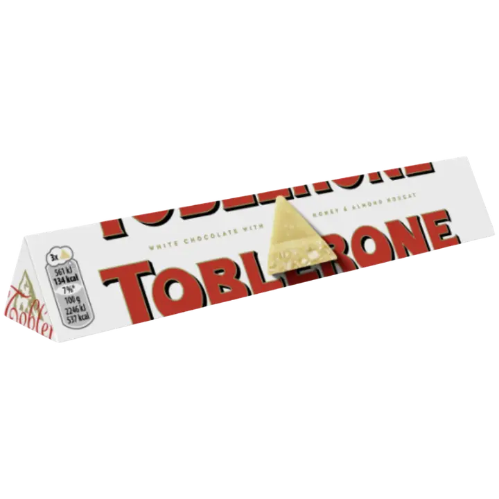 Toblerone valge šokolaad 100g