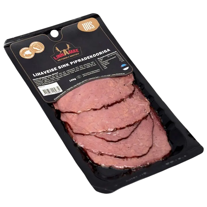 Linnamäe Lihaveise Sink Pipradekooriga, Viil 100G