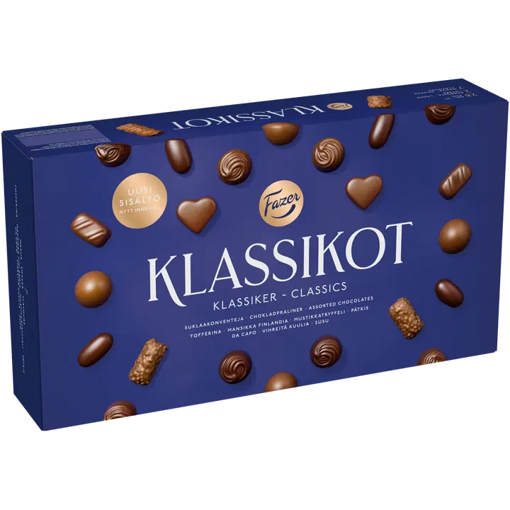 Fazer Klassikot suklaakonvehtirasia 260g