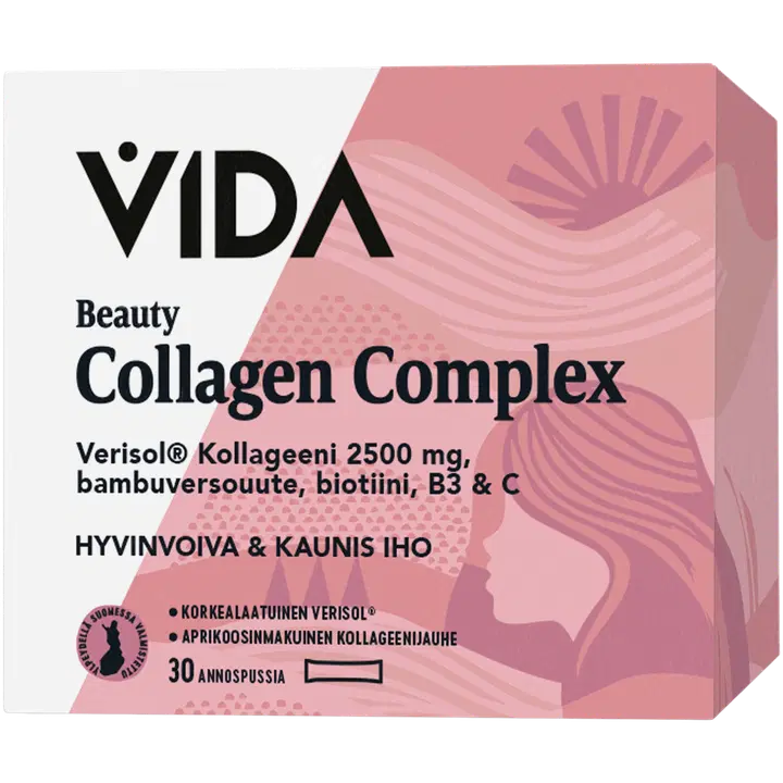Vida Beauty Collagen Complex kollageenijuomajauhe 30 annospussia
