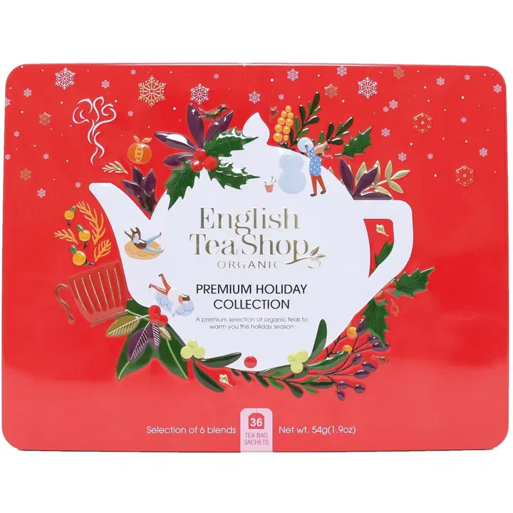 English Tea Shop Luomu Teelajitelma Premium Holiday Collection 36 pss 54 g