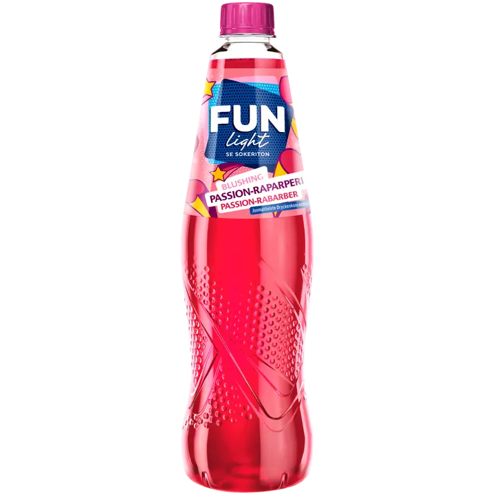 FUN Light passiohedelmän ja raparperin makuinen juomatiiviste 0,5l