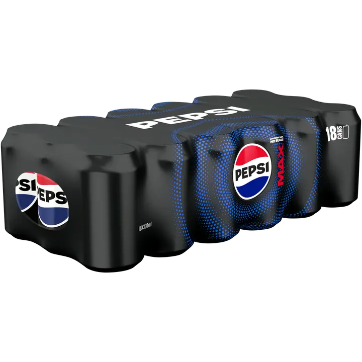 18 x Pepsi Max virvoitusjuoma 0,33 l