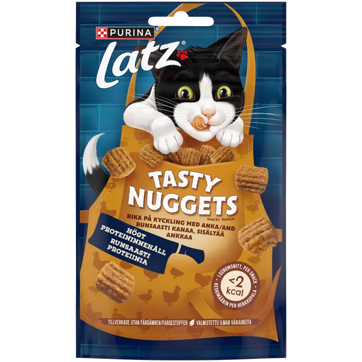 Latz Tasty Nuggets 50g Runsaasti Kanaa