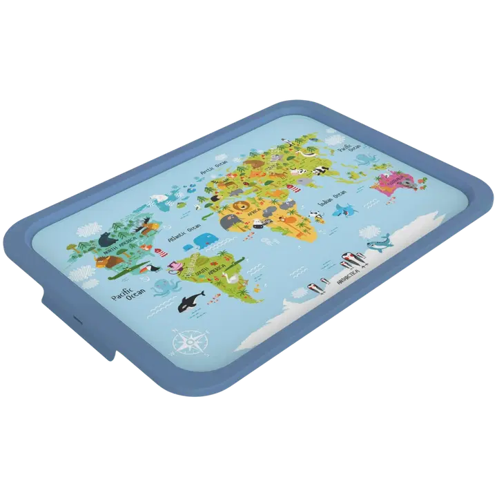 Rotho kansi laatikkoon Albris 45l maailmankartta