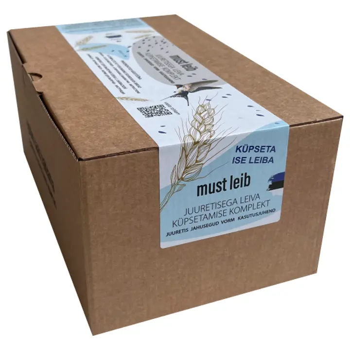 Teraleib Juuretisega Leiva Küpsetamise Komplekt 555 G