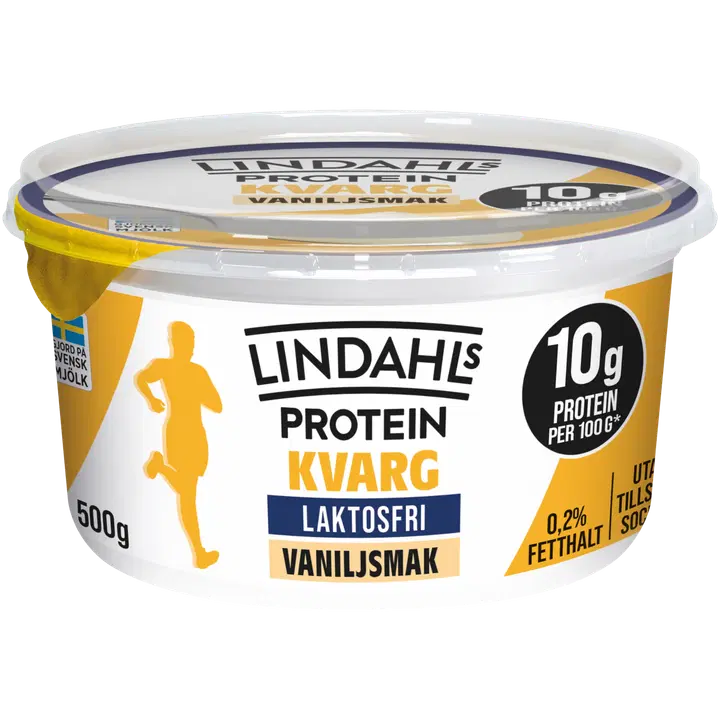 Lindahls laktoositon rahka makuna vanilja 500g