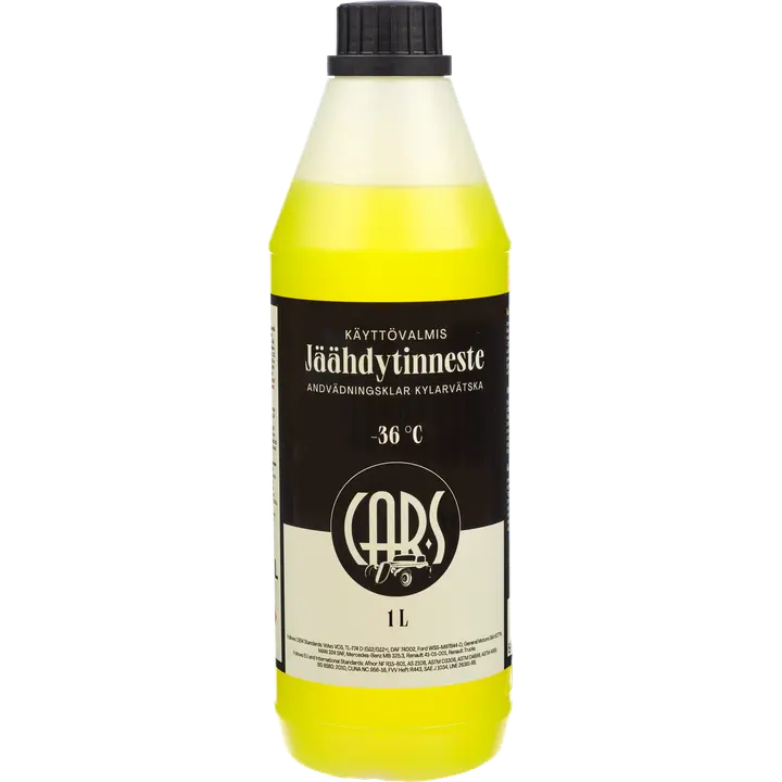 Jahutusvedelik Car-s -36 kollane 1l