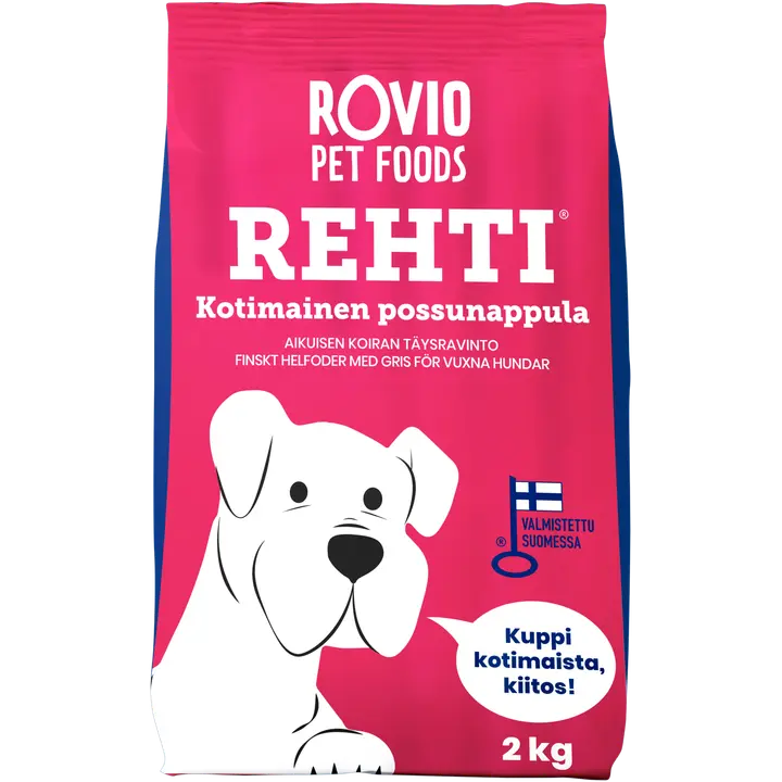 Rehti täissööt koerale sealihaga 2 kg