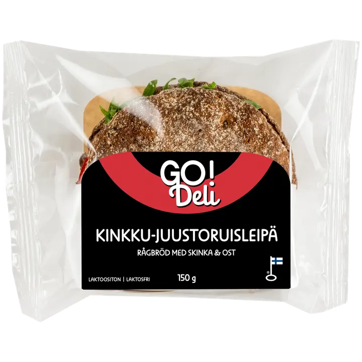 GO! Deli Kinkku-juustoruisleipä 150g