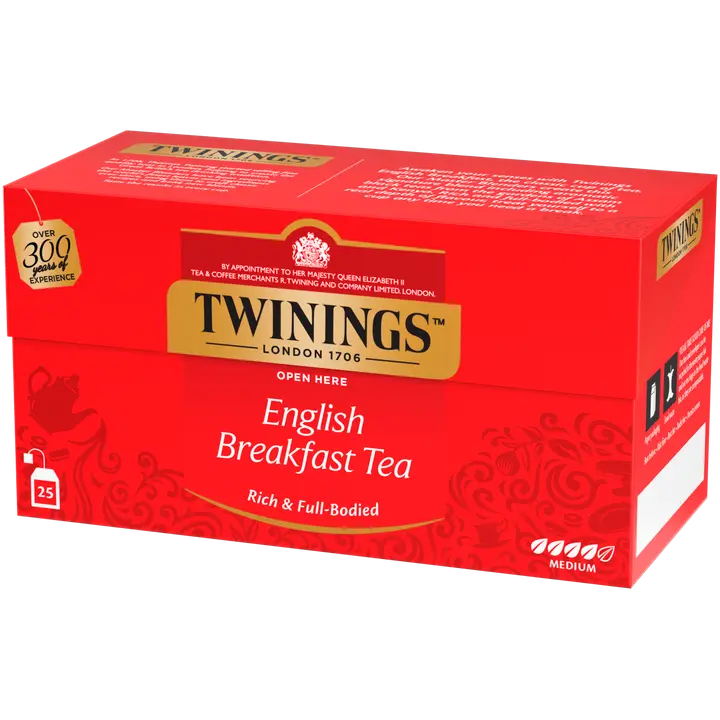 Twinings 25x2g English Breakfast tea