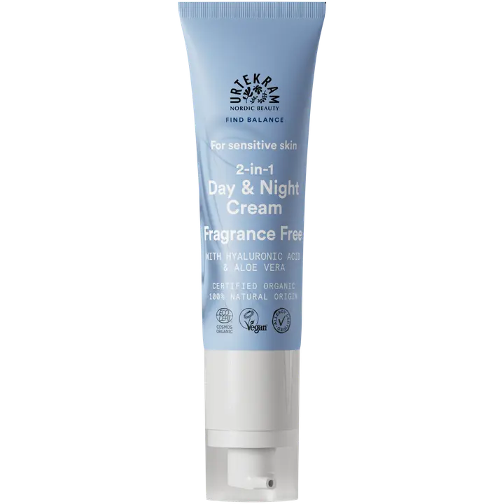 URTEKRAM Fragrance Free Hellävarainen Kasvovoide 50ml